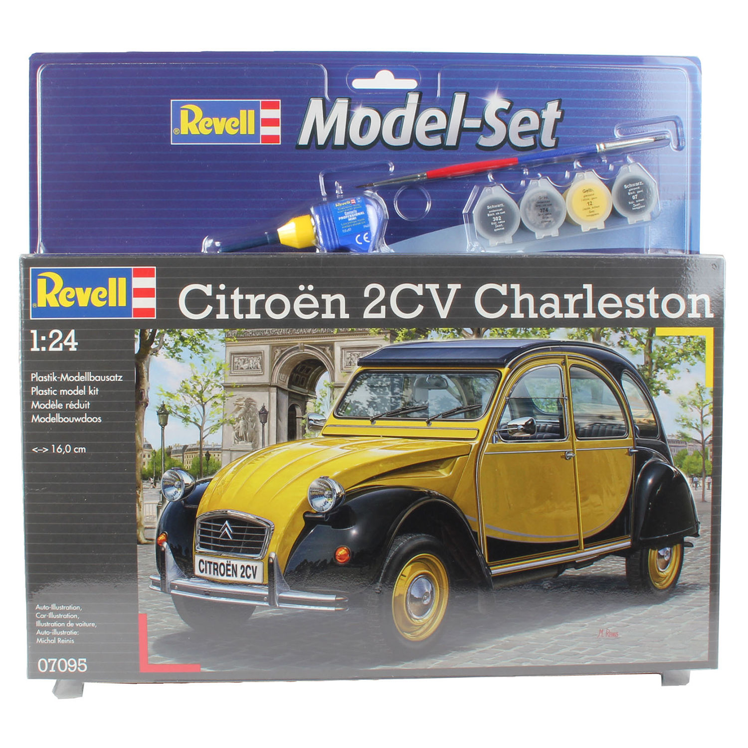 Сборная модель Revell Автомобиль Citroen 2CV 67095 - фото 1