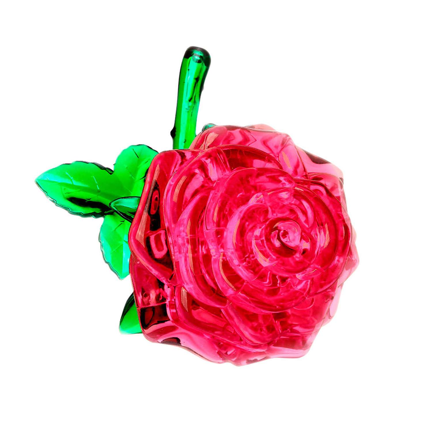 3D Пазл Hobby Day Магический кристалл Роза розовая - фото 2