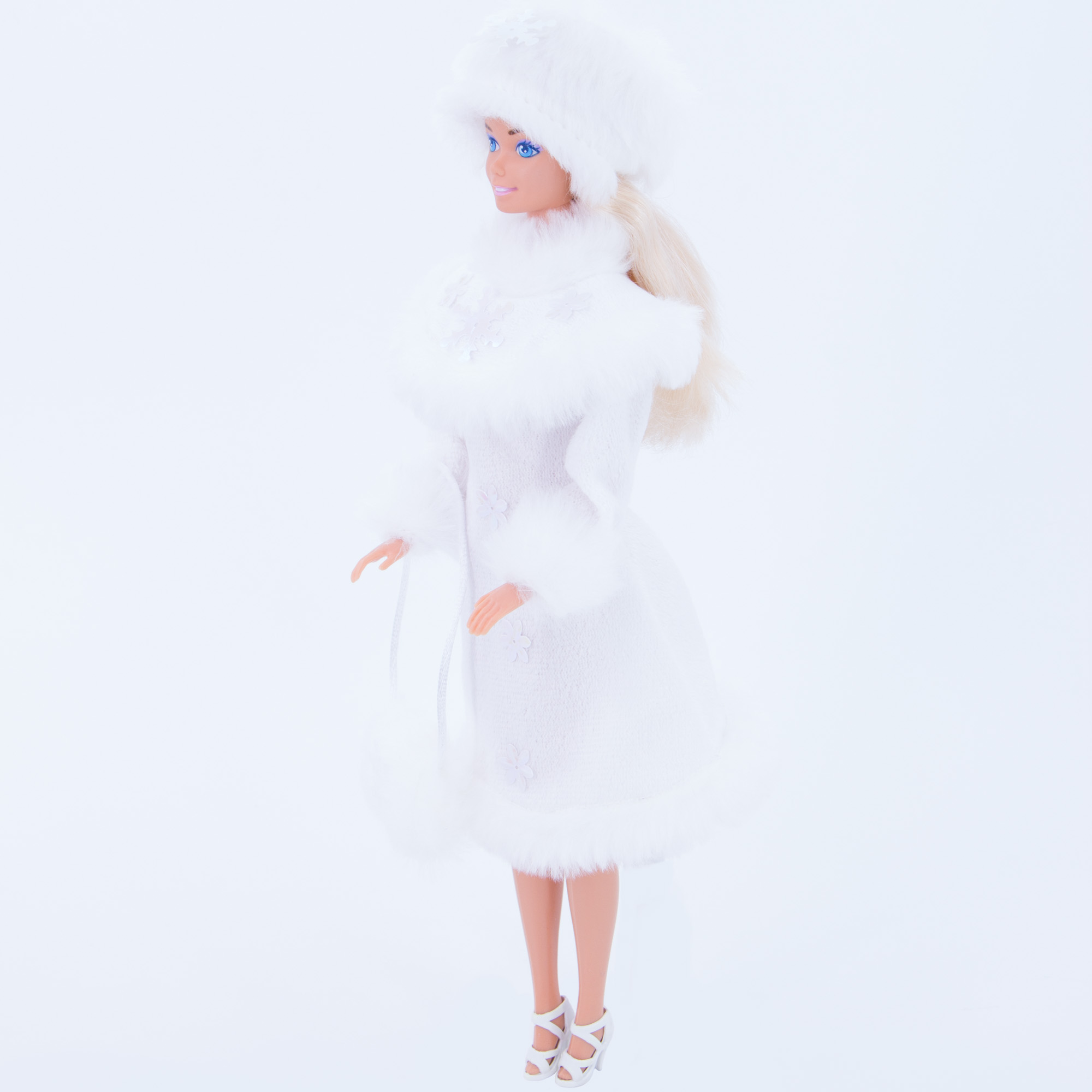 Костюм для куклы Модница 29 см Снегурочка 1405 белый 1405белый - фото 15