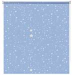 Рулонная штора DECOFEST Принт Звездное небо Голубой 070x160 LT Мини