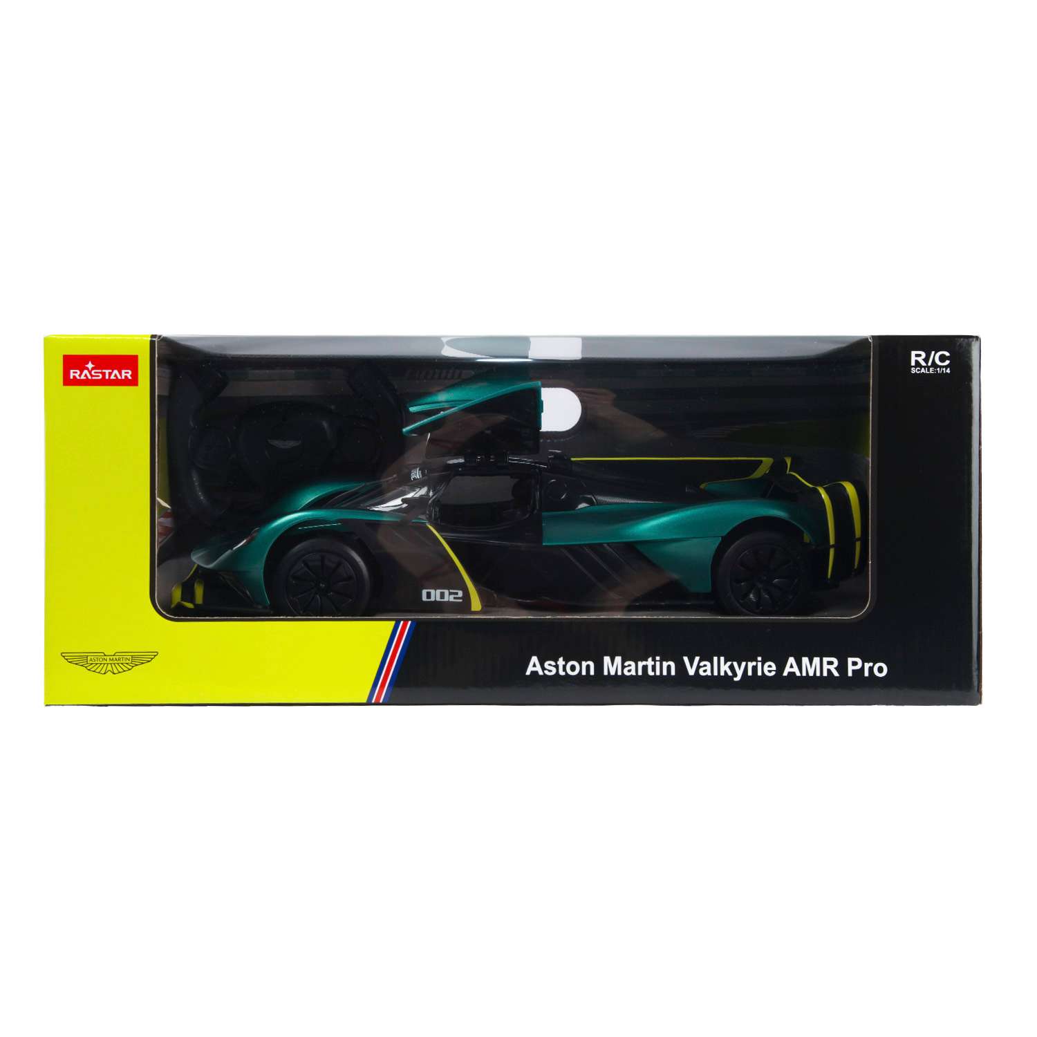 Машинка Rastar Р/У 1:14 Aston Martin Valkyrie AMR Pro USB Charging 92106 - фото 7