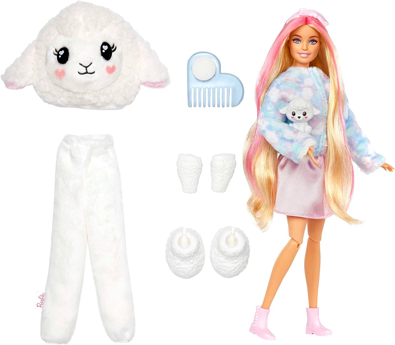 Кукла модельная Barbie Cutie Reveal Овечка HKR03 - фото 3