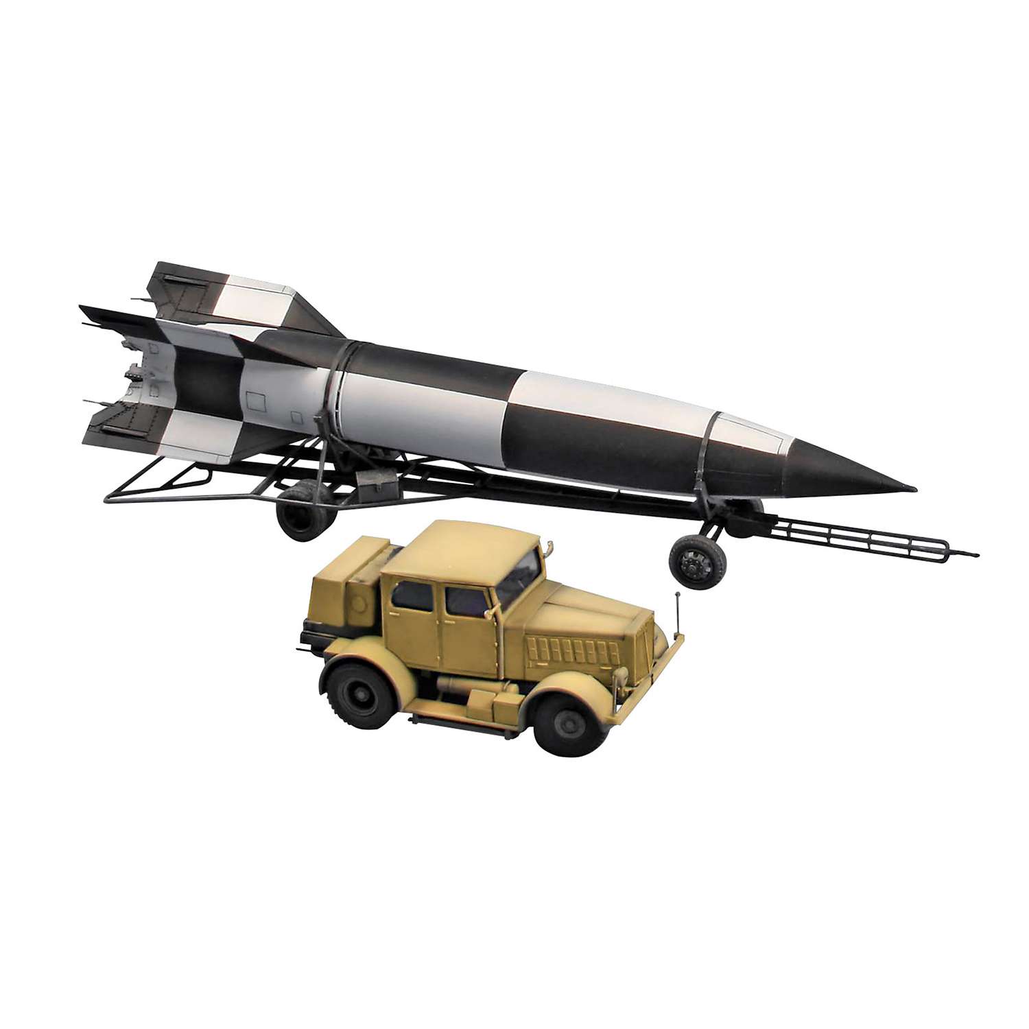 Набор Revell Военная техника SS-100 Gigant + Transporter + V2 03310 - фото 1