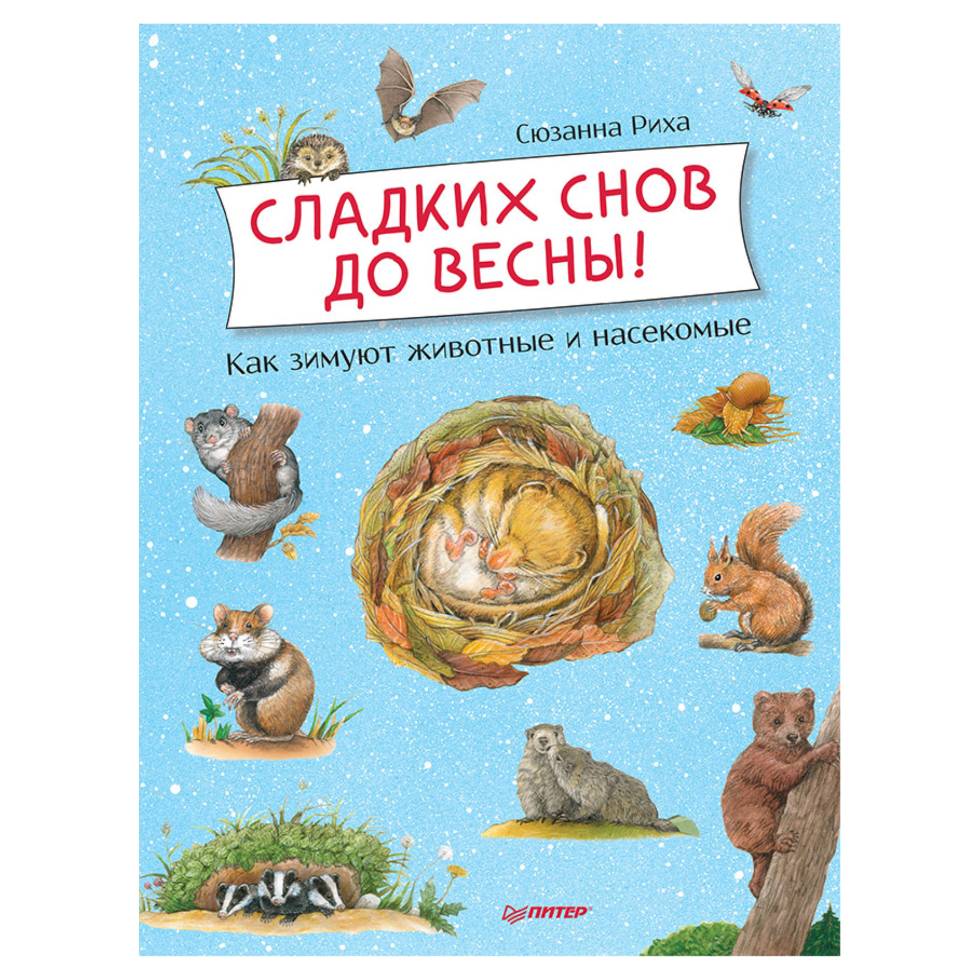 Книга ПИТЕР Сладких снов до весны Как зимуют животные и насекомые - фото 1