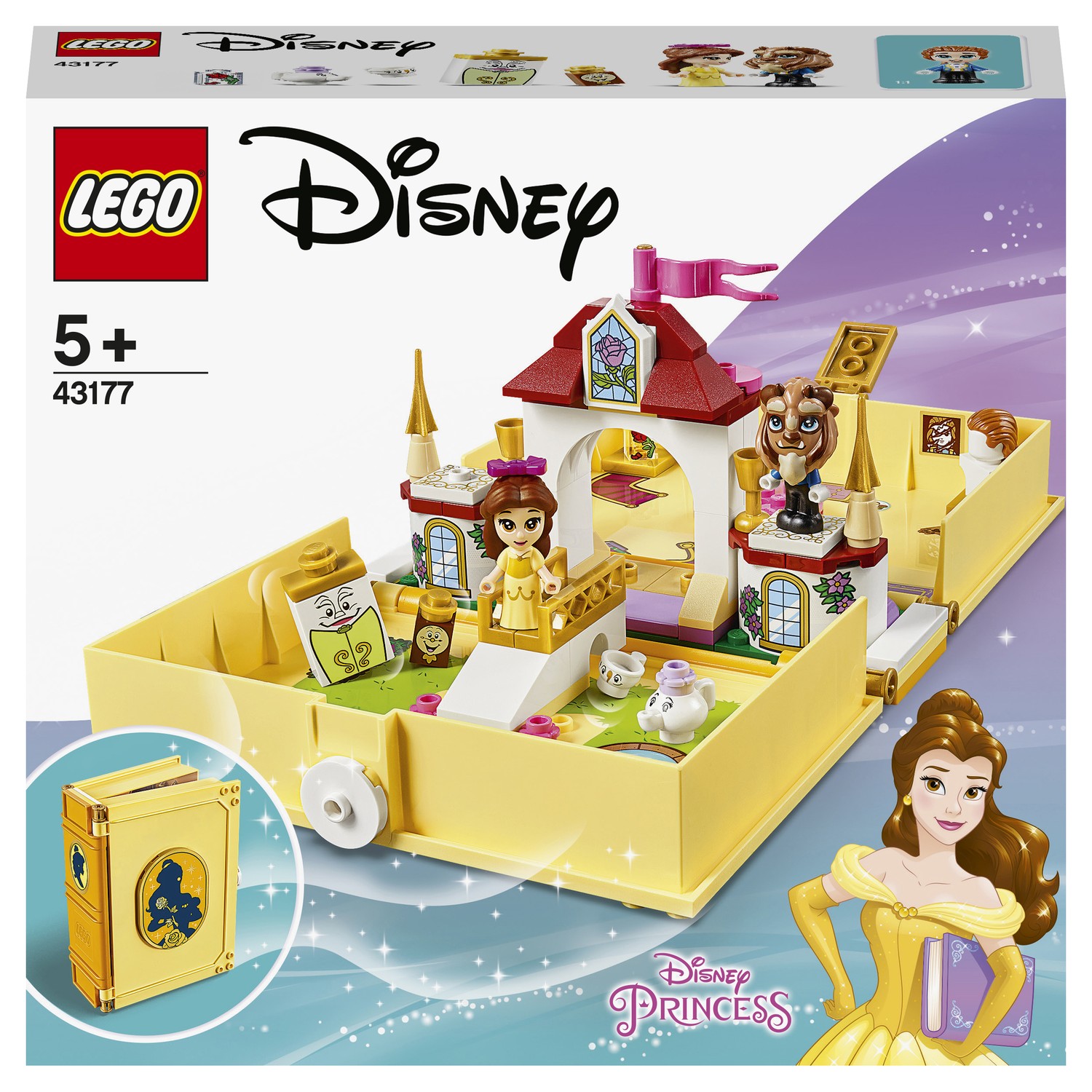 Конструктор LEGO Disney Princess Книга приключений Белль 43177 - фото 2