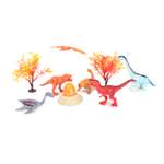 Набор фигурок Attivio Динозавры 6шт с аксессуарами OTG0936391