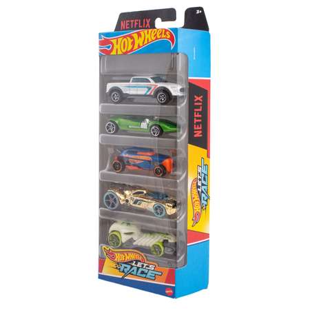 Набор Mattel Hot Wheels из 5 машинок Let's Race