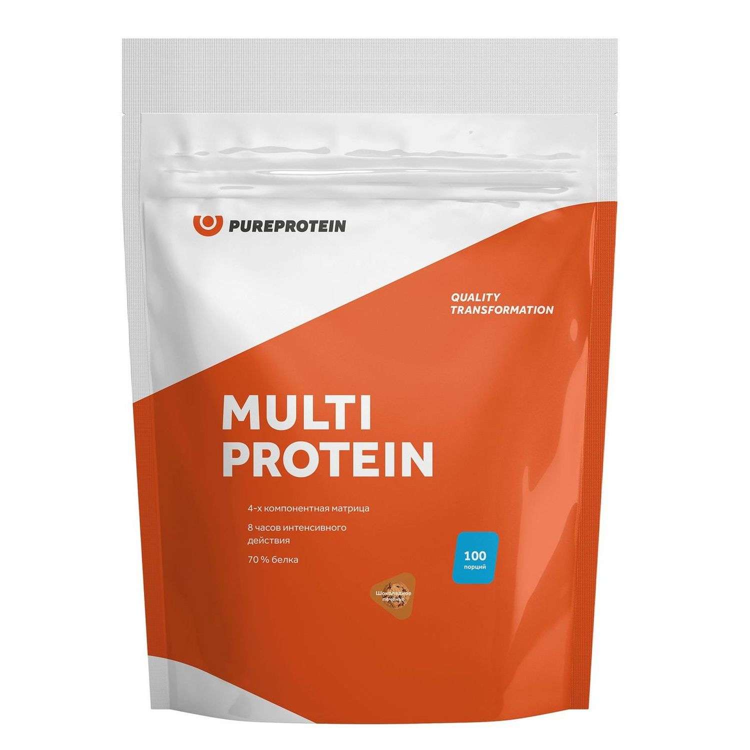 Специализированный пищевой продукт PUREPROTEIN Протеин мультикомпонентный шоколадное печенье 3000г - фото 1