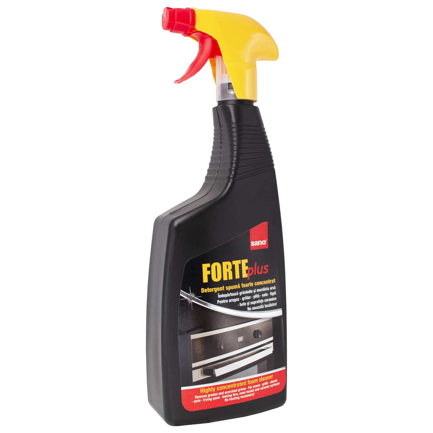 Чистящее средство Sano концентрированное Forte Plus для удаления жира и гари 750мл - фото 2