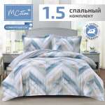 Комплект постельного белья MCotton Анджело 1.5-спальный микро-сатин 6167-1+6167а-1