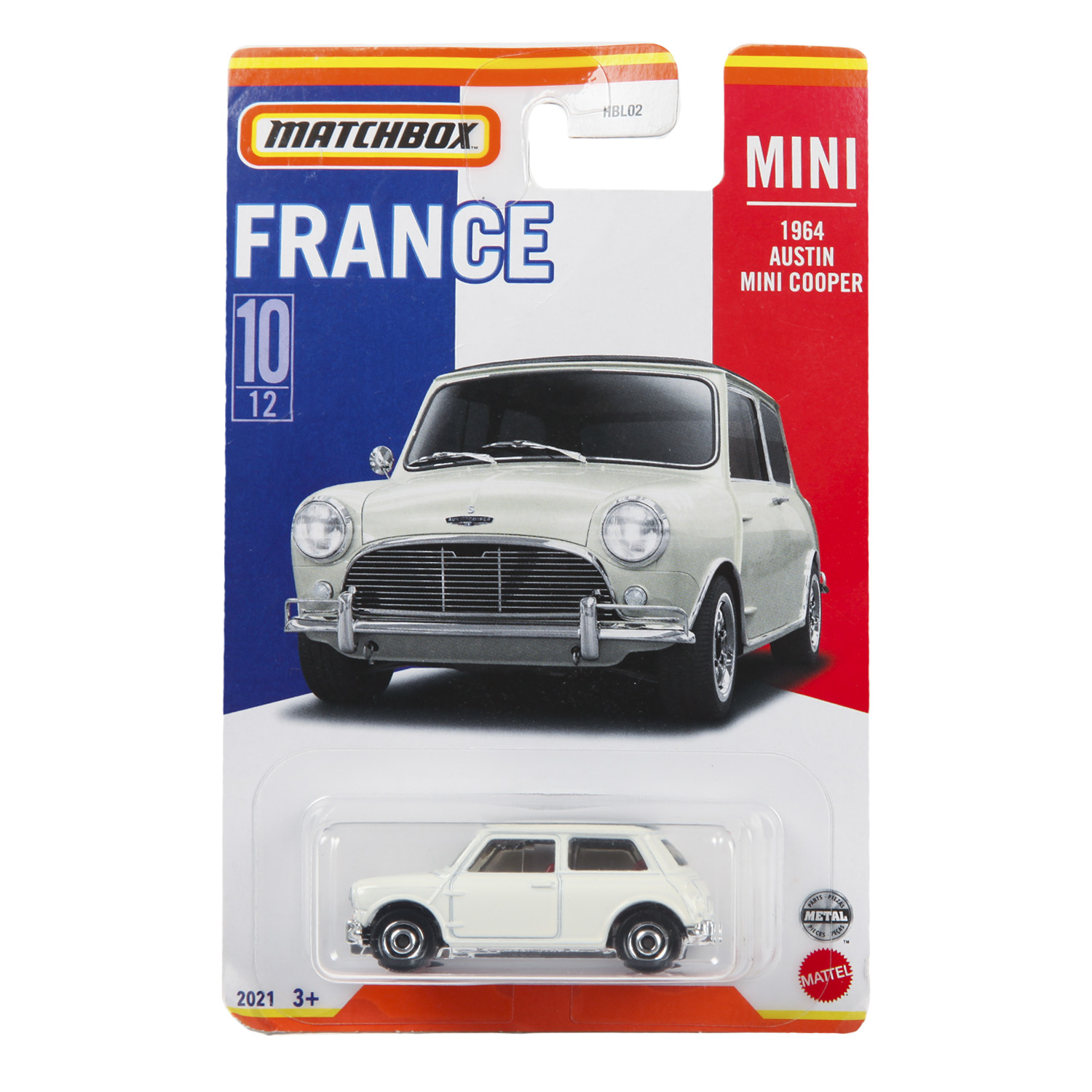 Автомобиль Matchbox France Vehicles 1:64 без механизмов в ассортименте HBL02 - фото 3