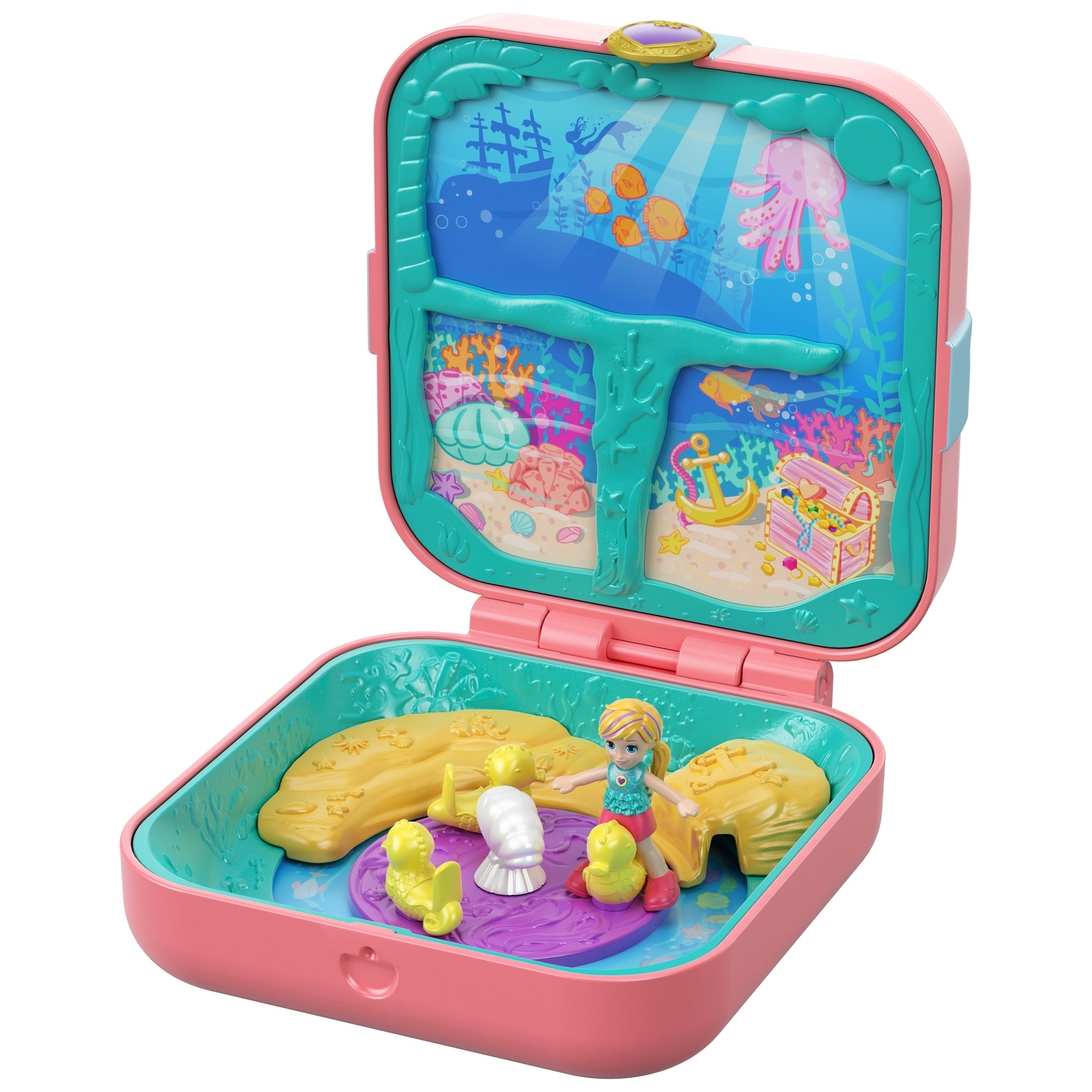 Набор игровой POLLY POCKET Мини-мир Пещера русалочки GDK77 купить по цене  299 ₽ в интернет-магазине Детский мир