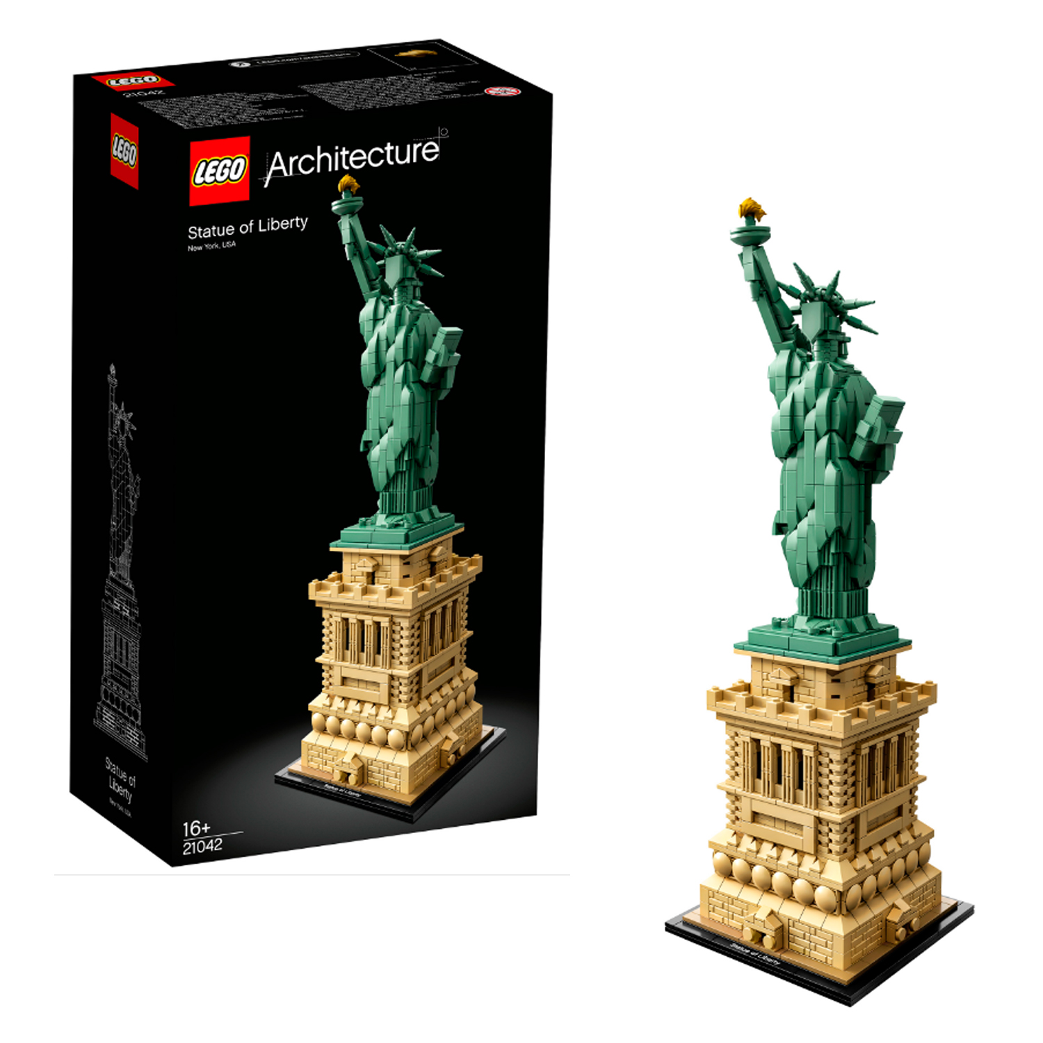 Конструктор детский LEGO Architecture Статуя Свободы 21042 - фото 1