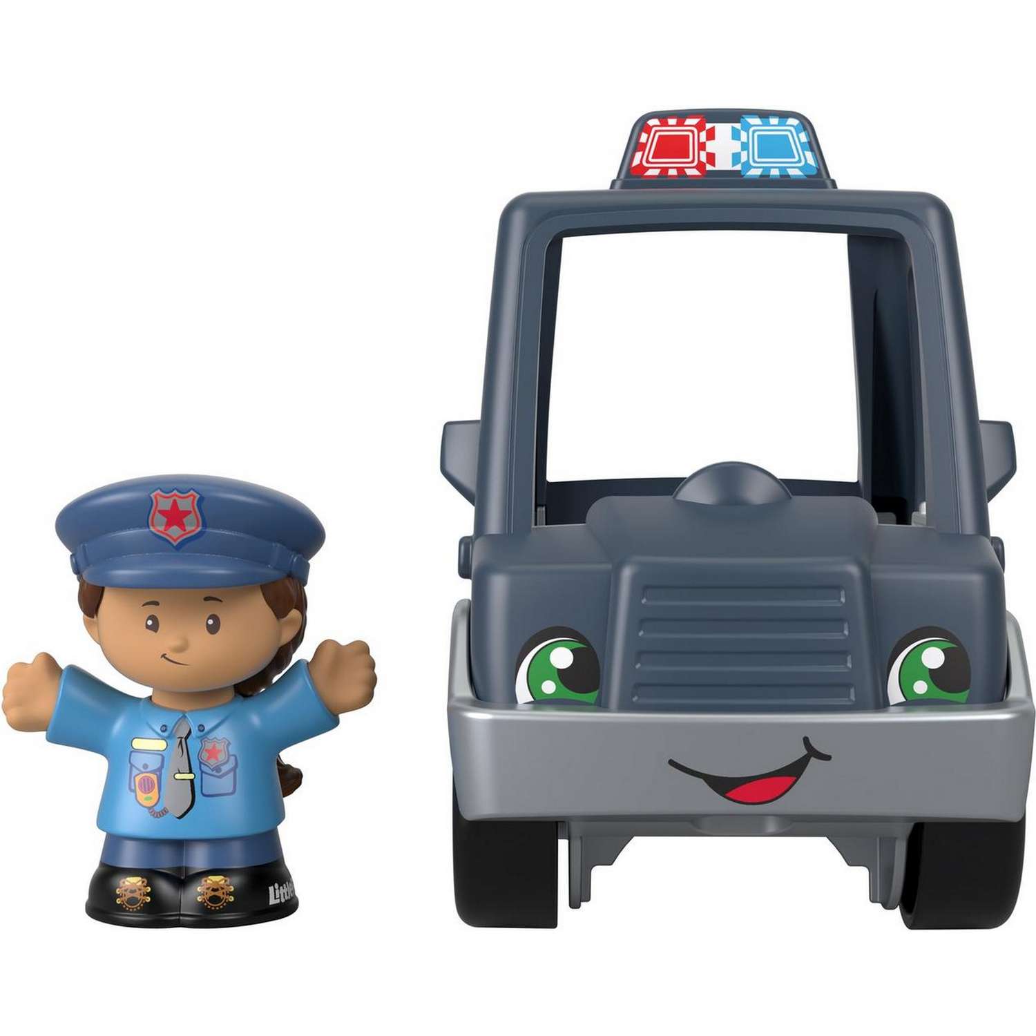 Игрушка Fisher Price Полицейский автомобиль с фигуркой GKP63 - фото 1