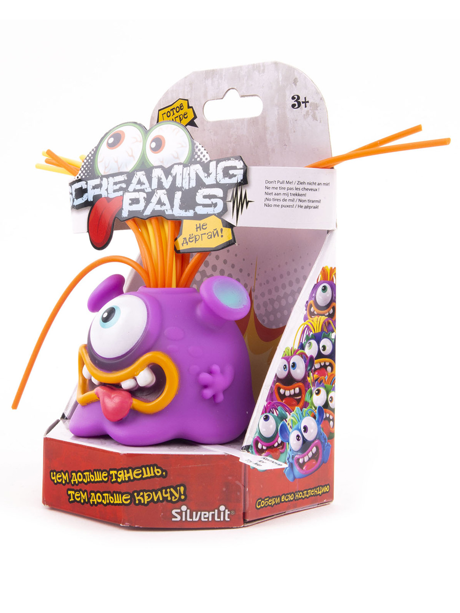 Интерактивная игрушка Screaming Pals крикун Циклопик - фото 8