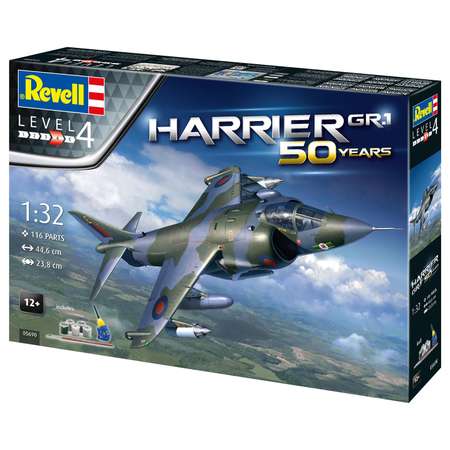 Сборная модель Revell Hawker Harrier GR Mk1