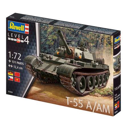 Сборная модель Revell Основной боевой танк T-55 A/AM