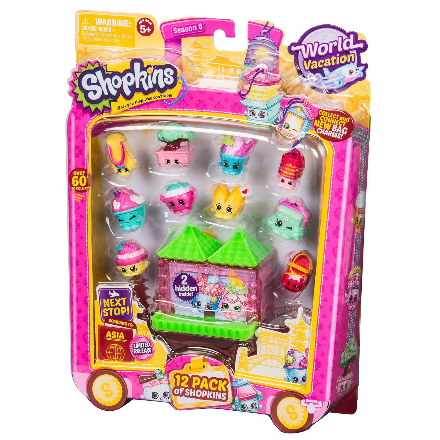 Набор фигурок Shopkins 12шт Азия в непрозрачной упаковке (Сюрприз) - фото 4