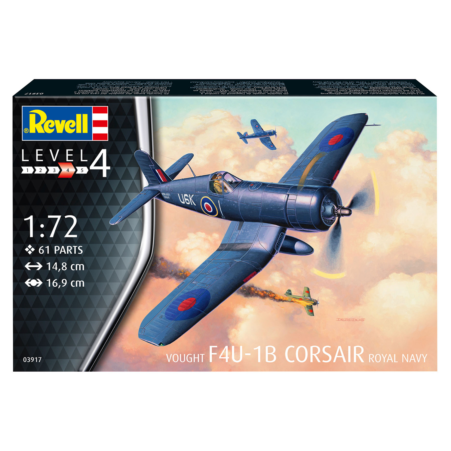 Сборная модель Revell Чанс-Воут F4U «Корсар» 03917 - фото 5