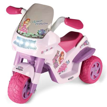 Детский электромотоцикл PEG PEREGO Flower Princess