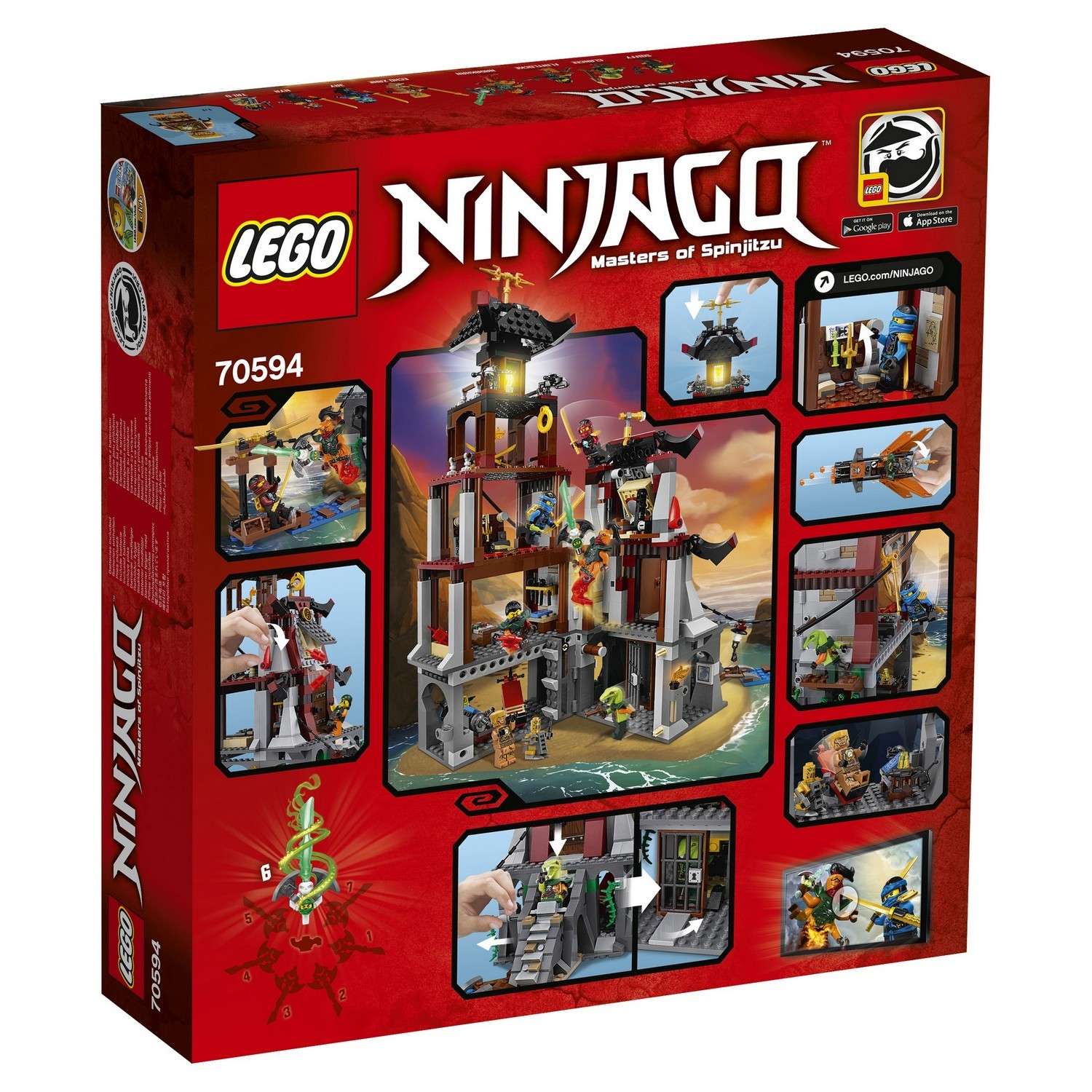 Конструктор LEGO Ninjago Осада маяка (70594) - фото 3