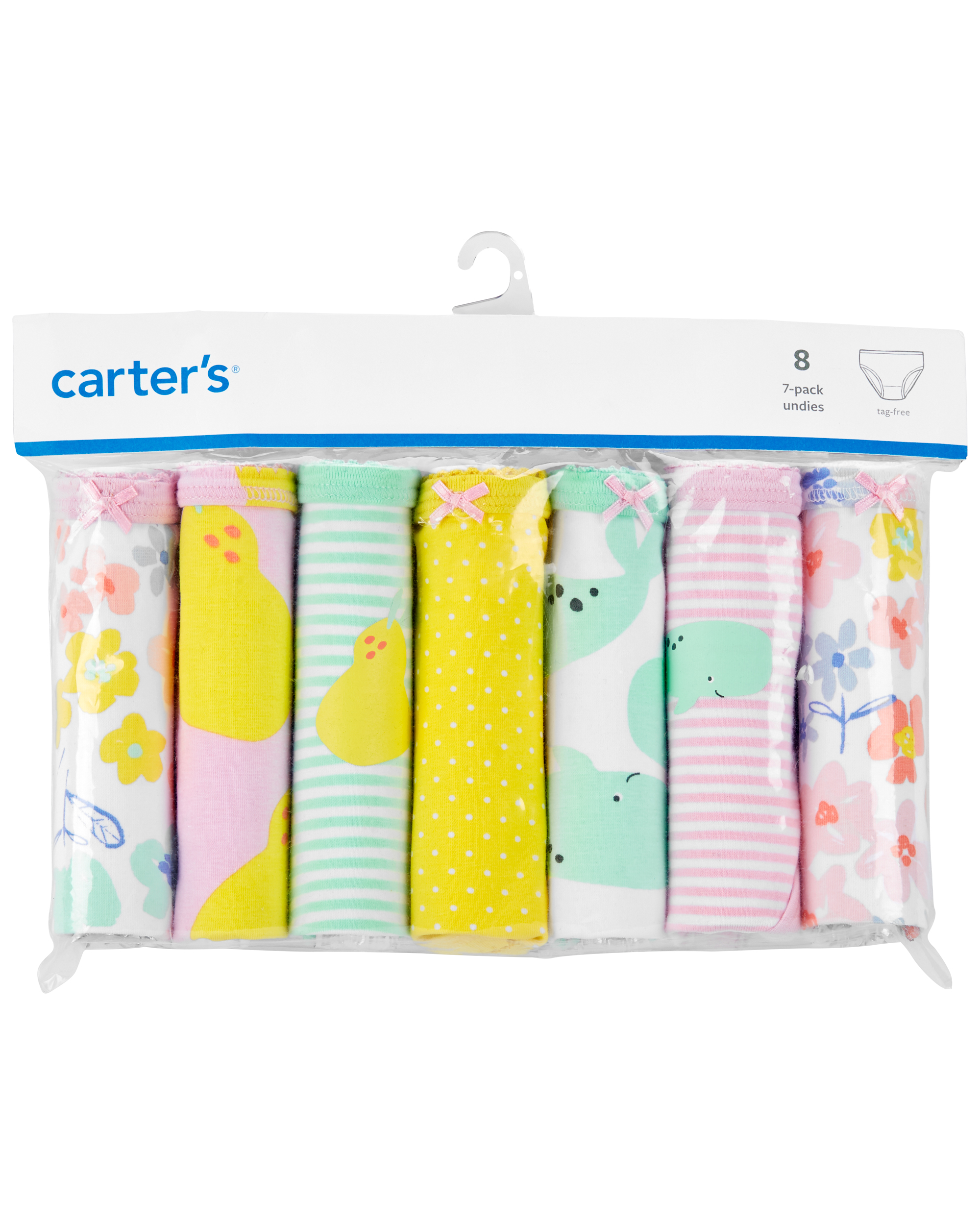 Трусы 7 шт Carters 3K589410 - фото 4