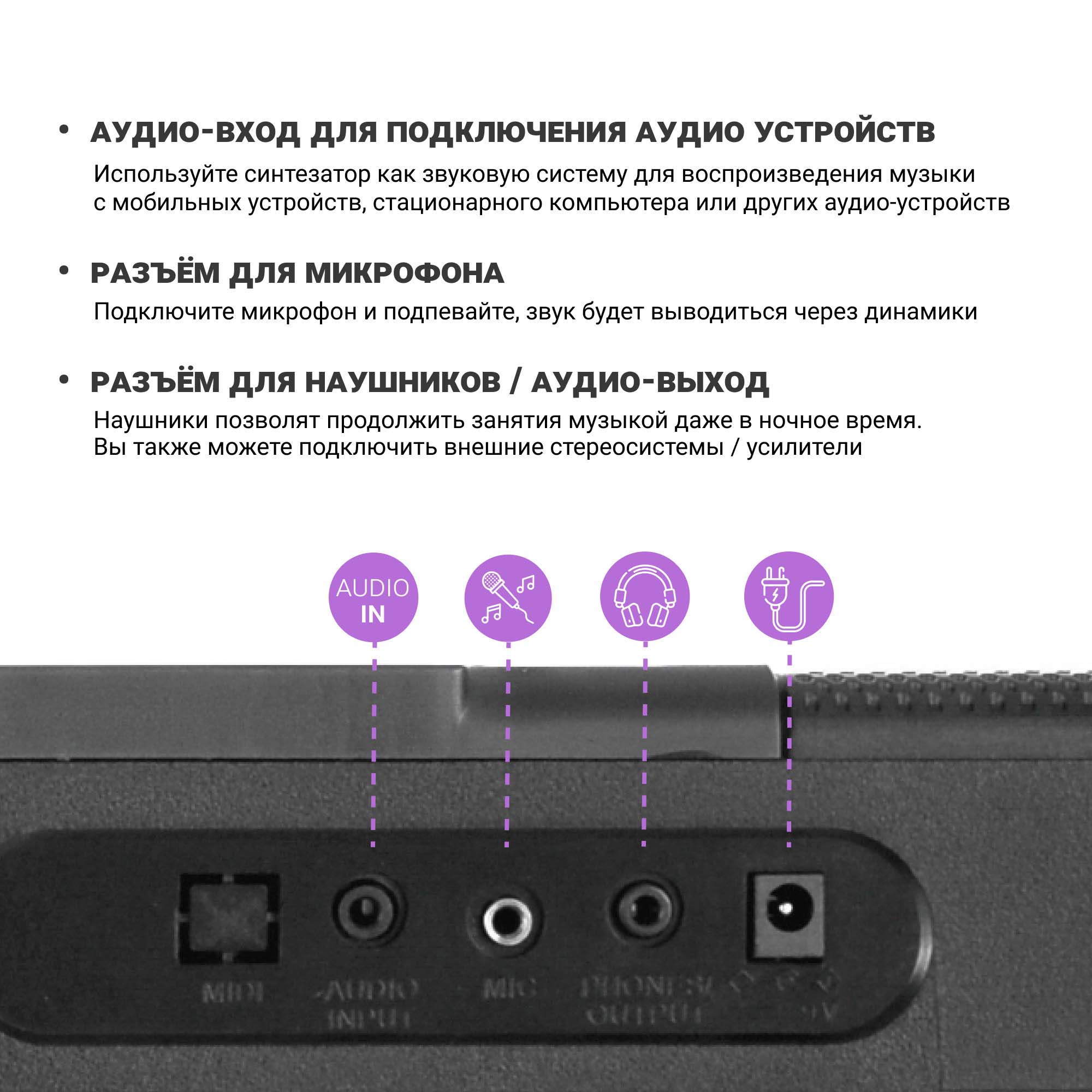 Синтезатор Tesler KB-6150 - фото 11