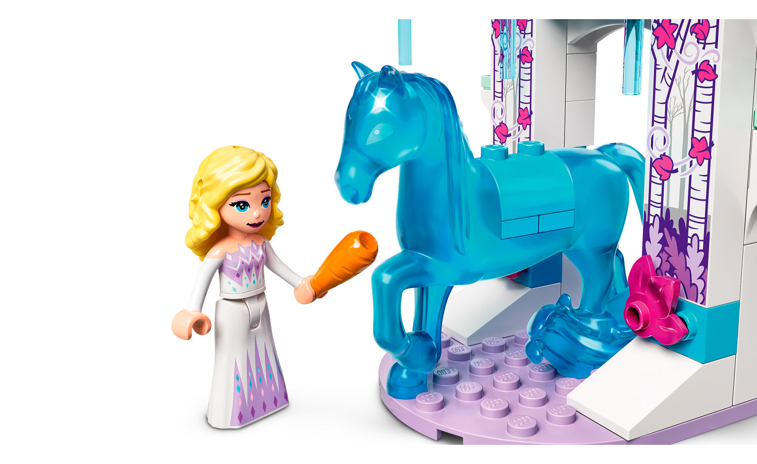 Конструктор LEGO Disney Princess «Ледяная конюшня Эльзы и Нокка» 53 детали 43209 - фото 5