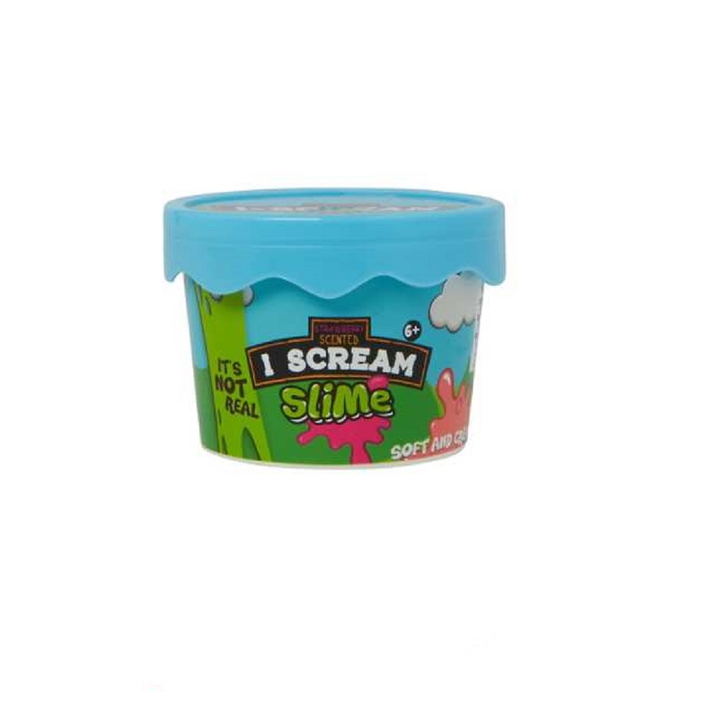 Жвачка для рук I-Scream Slime Junfa Слайм Мороженное цвет розовый - фото 1