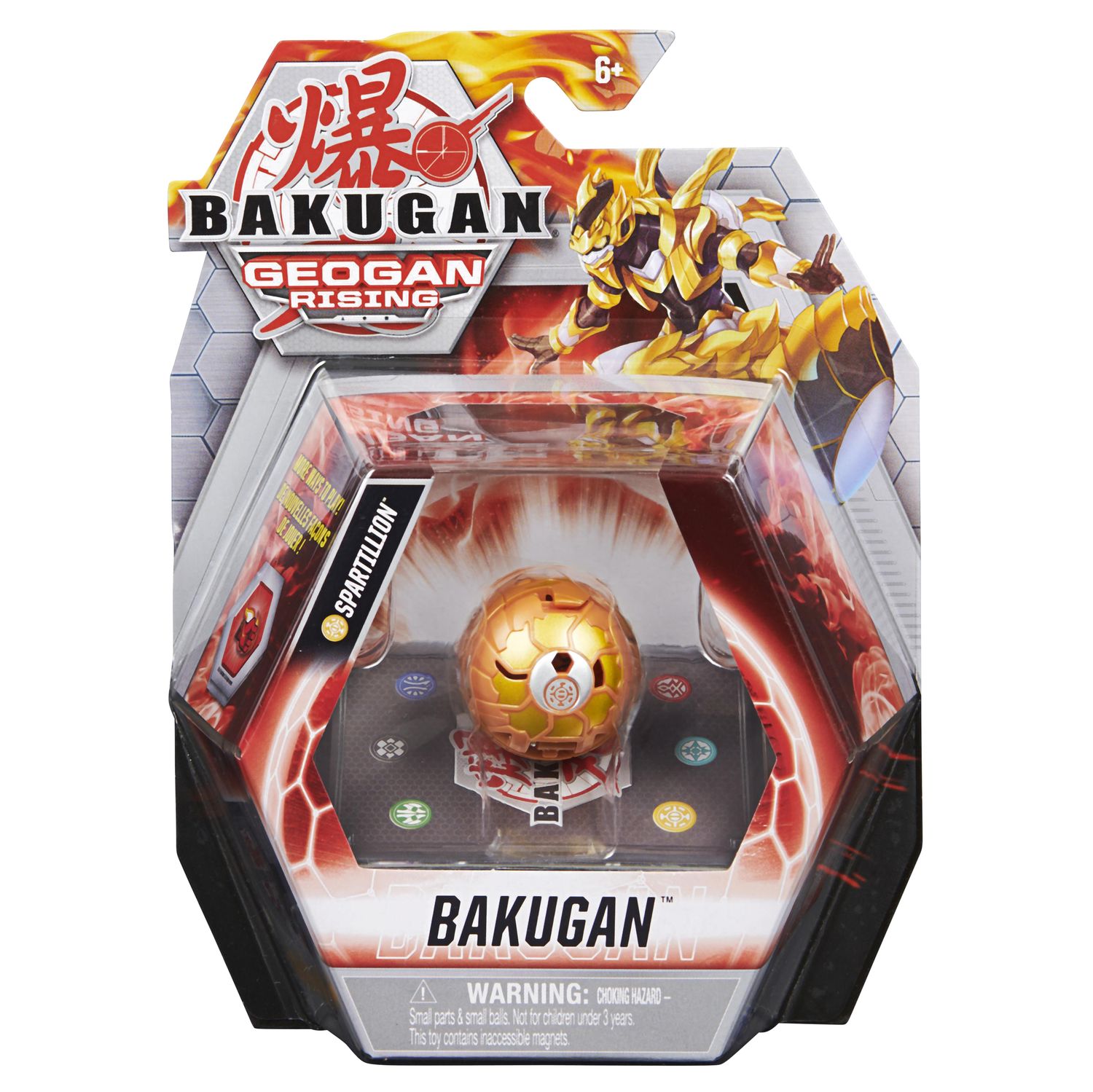 Фигурка-трансформер Bakugan S3 Magician Gold 6061459/20132735 - фото 4