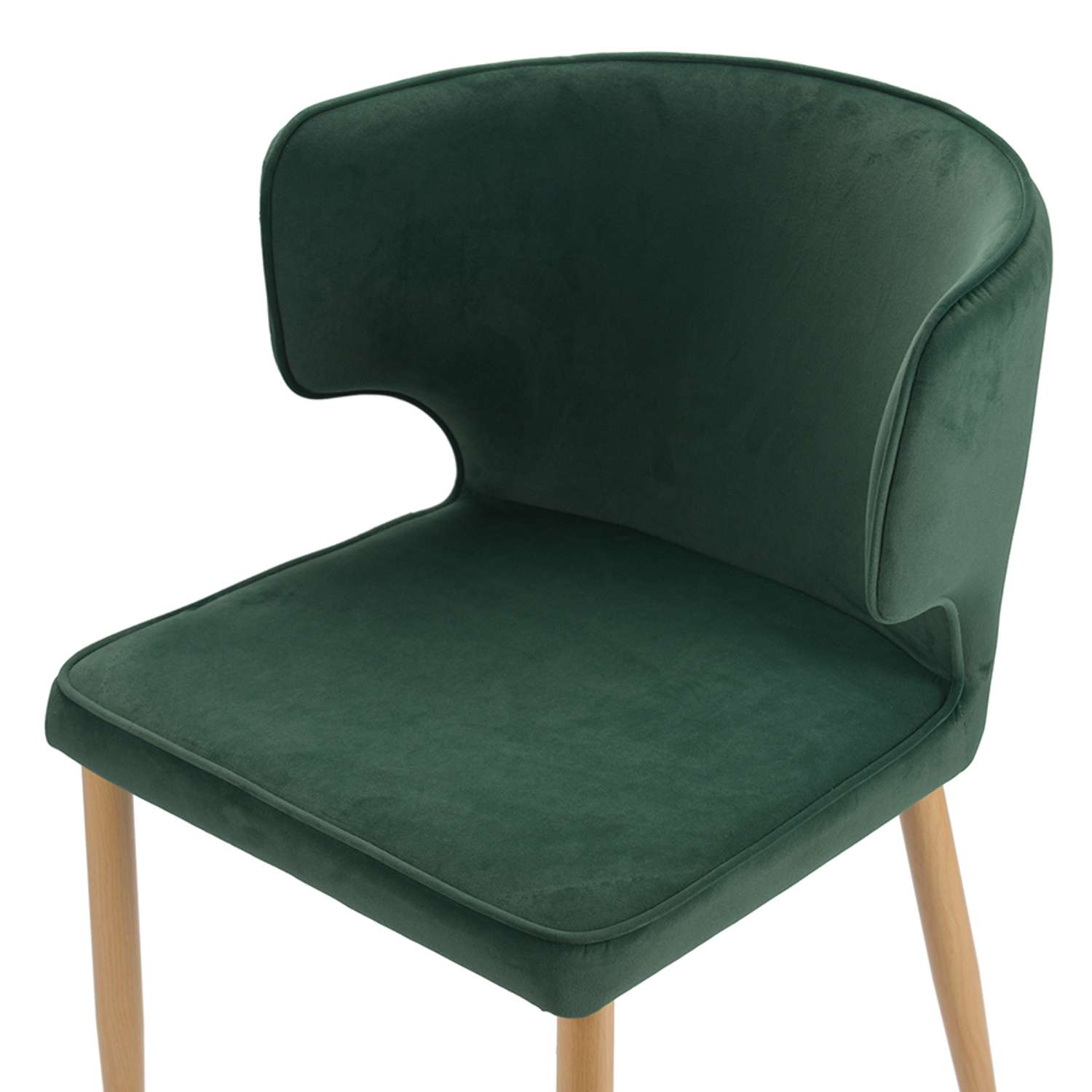 Кресло BERG Martin велюр зеленое - фото 15