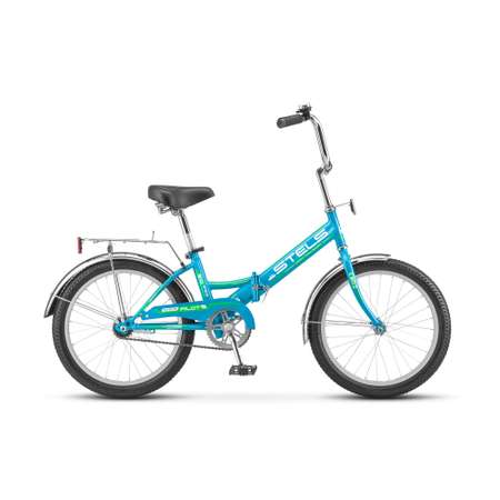Велосипед STELS Pilot-310 20 Z011 13 Голубой/зелёный
