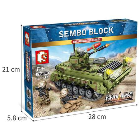 Конструктор Sembo Block БМП - Боевая машина пехоты