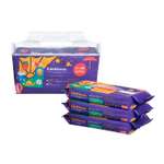 Влажные салфетки Edelbloom Детские 3 упаковки по 48 шт