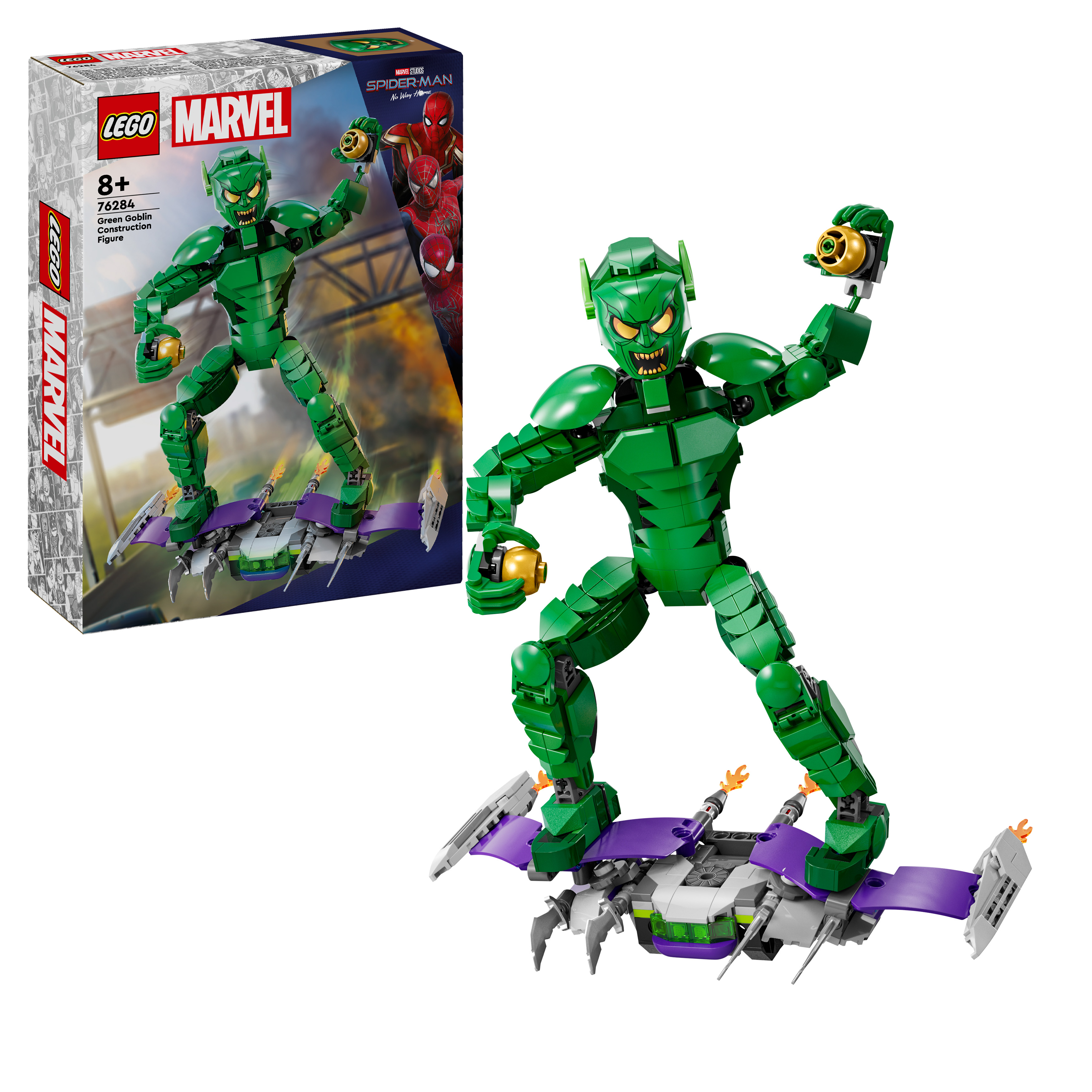 Конструктор LEGO Marvel Super Heroes Green Goblin Figure блочный - фото 1