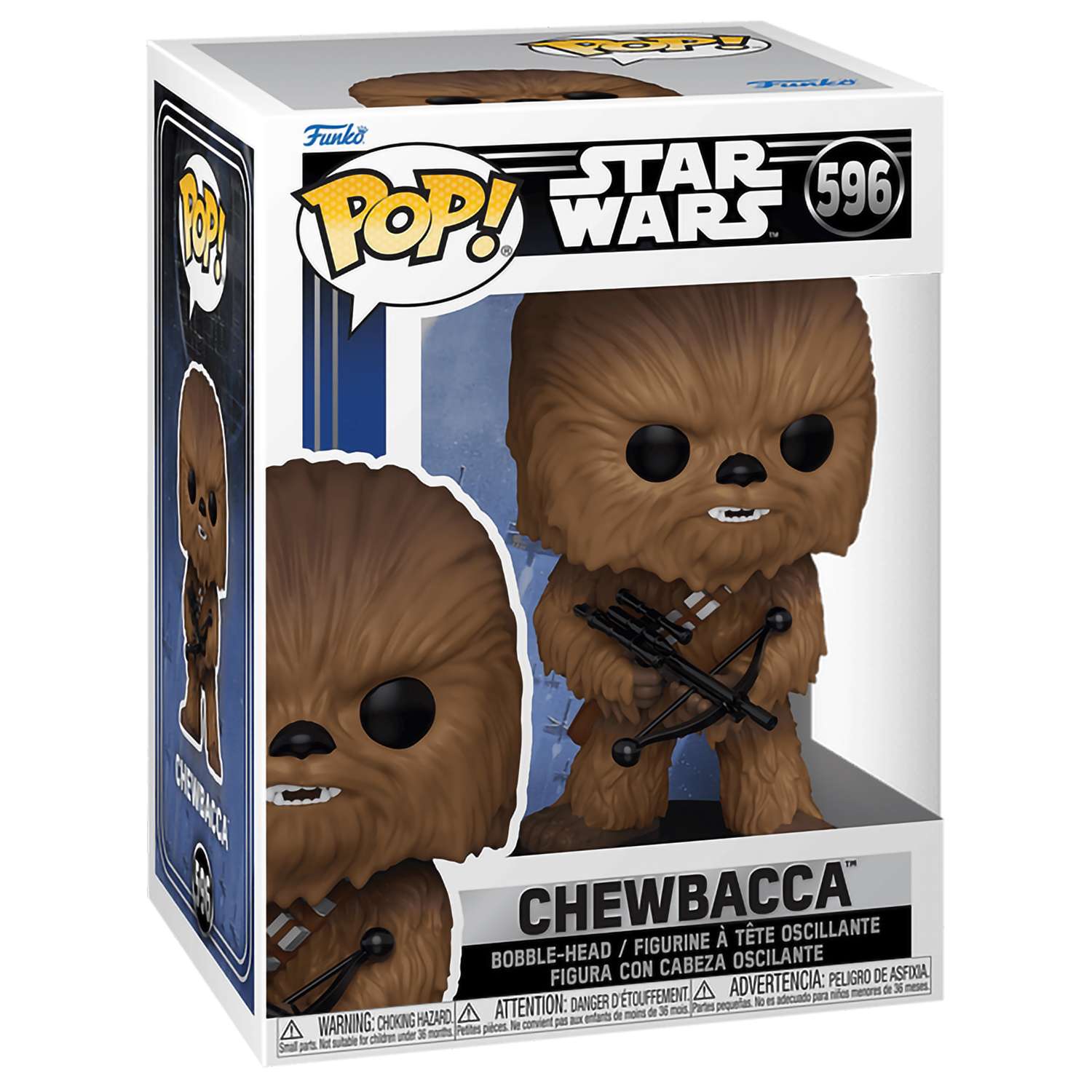Фигурка Funko POP! Bobble Star Wars Ep 4 ANH Chewbacca (596) 67533 - фото 2