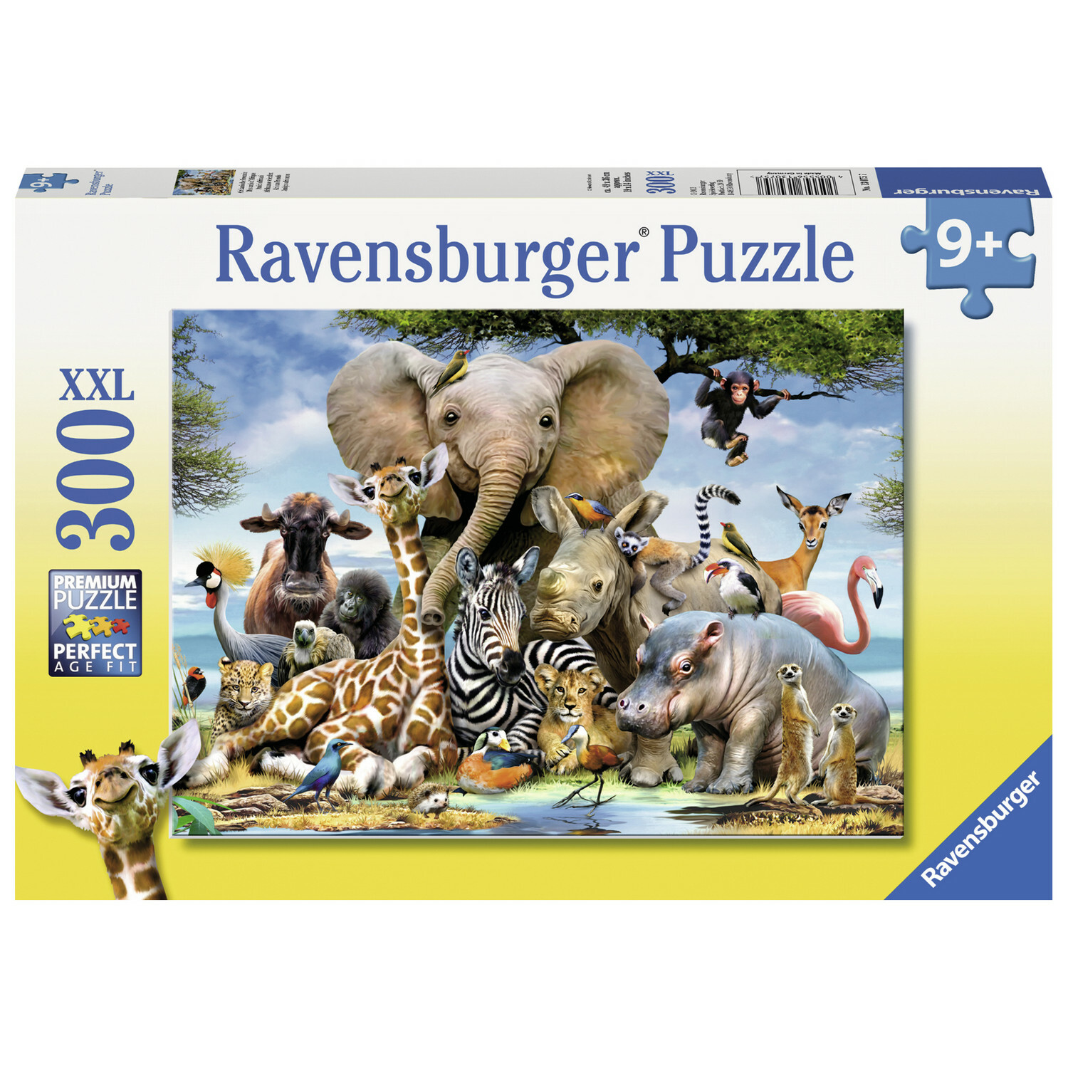 Пазл Ravensburger Африканские друзья 300элементов 13075 - фото 1