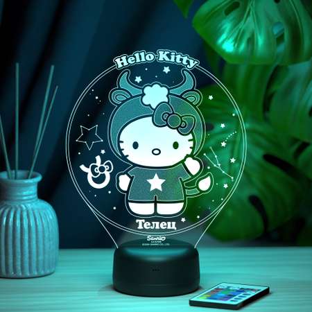 Ночник HELLO KITTY Телец