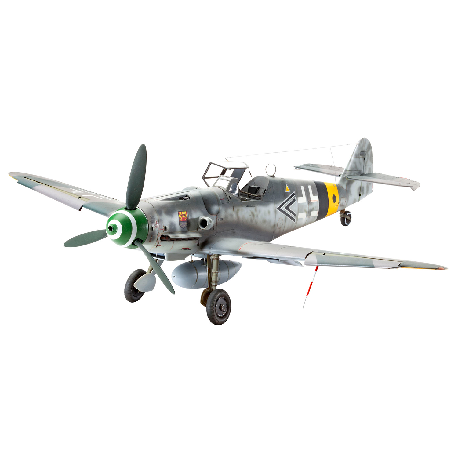 Сборная модель Revell Самолет Истребитель Мессершмитт Bf109 G-6 04665 - фото 1