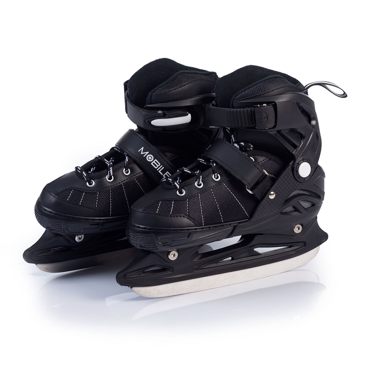 Коньки-ролики 2в1 Mobile Kid Uni Skate L black - фото 2