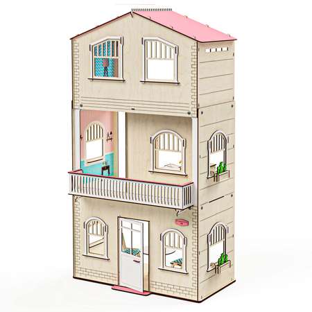 Кукольный домик с мебелью M-WOOD Симфония