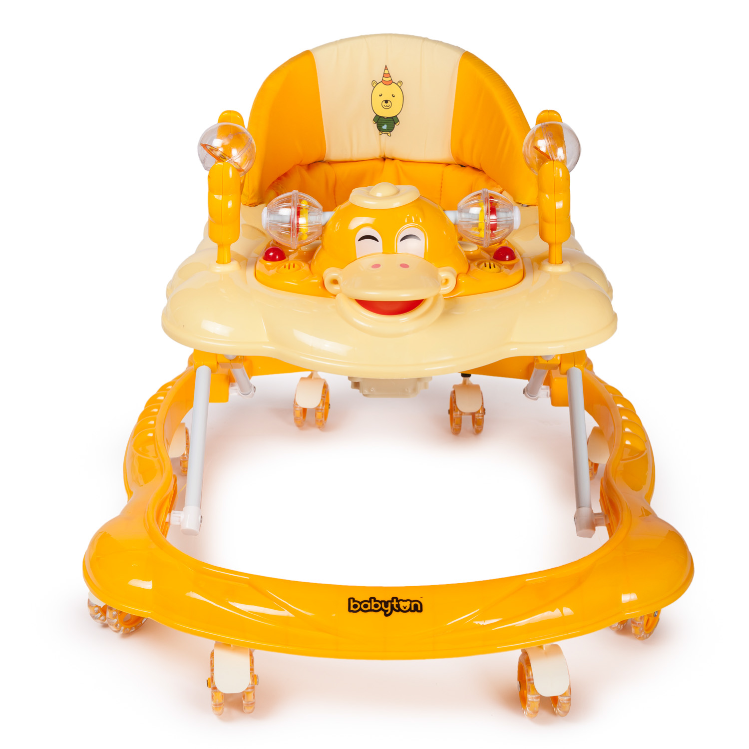 Ходунки Babyton QUACK цв. YELLOW+BEIGE - фото 2