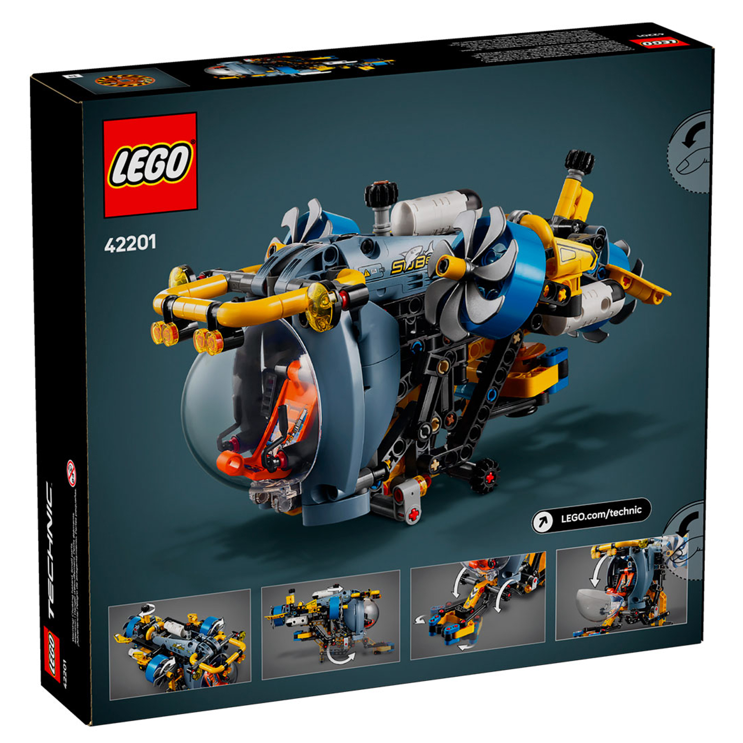 Конструктор детский LEGO Technic Глубоководная - фото 9