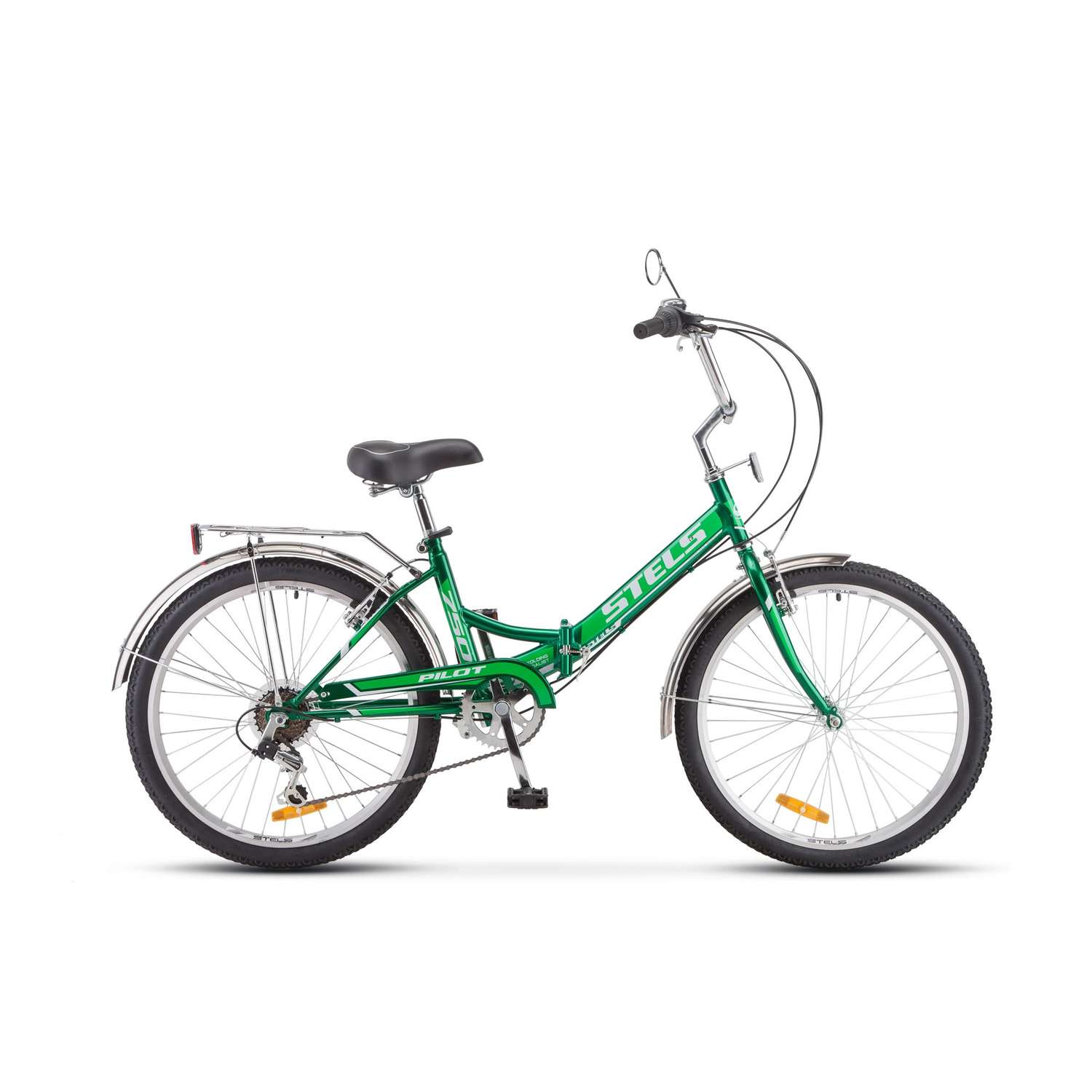 Велосипед STELS Pilot-750 24 Z010 16 Зелёный - фото 1