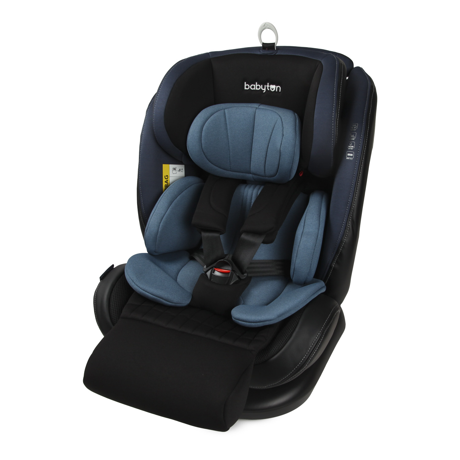 Автокресло Babyton Multi-Stage Black-Blue Isofix 0+/1/2/3 (0-36 кг) - фото 7