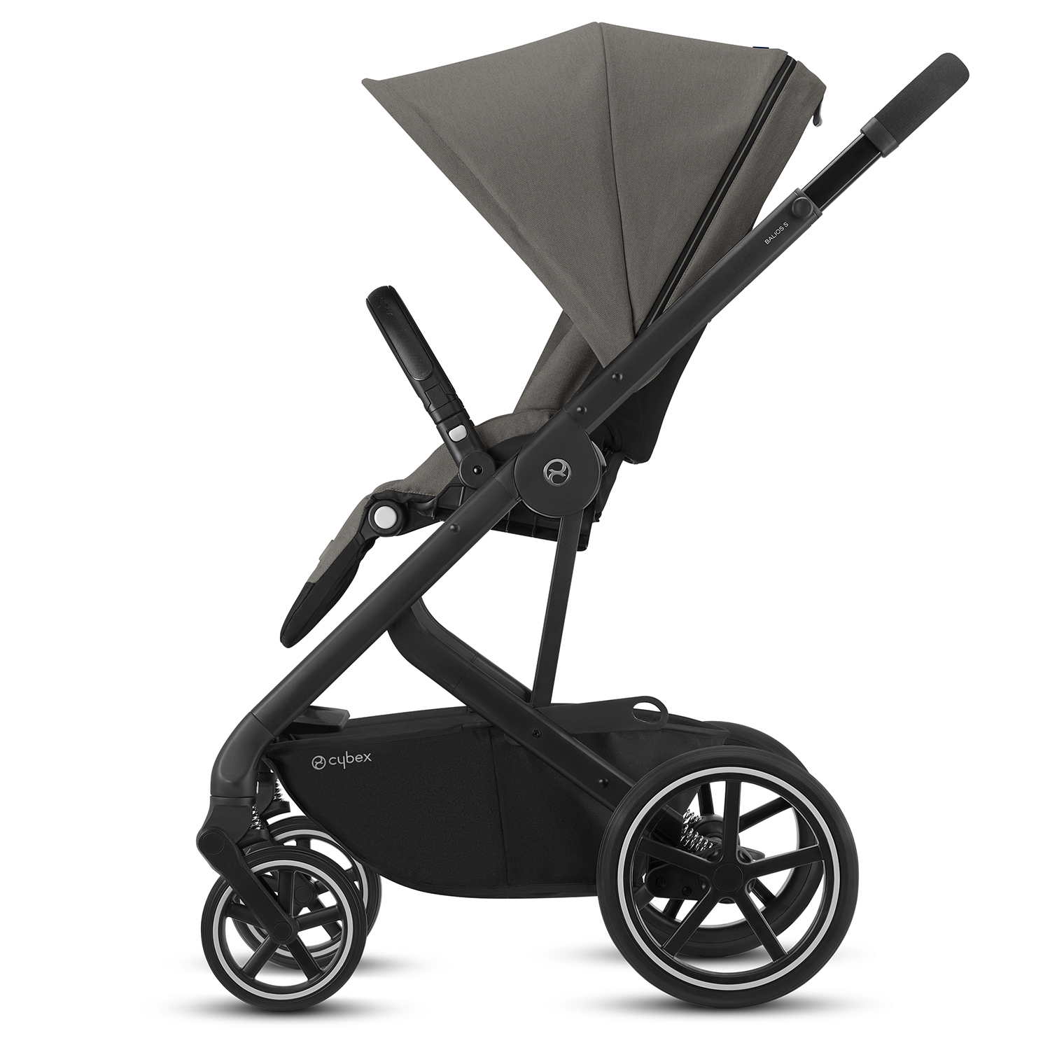 Коляска Cybex Balios S Lux BLK Soho Grey - фото 2