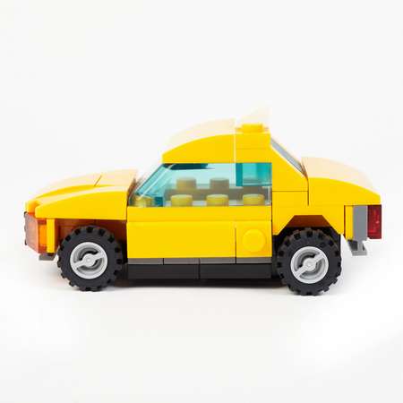 Конструктор Wise block Машина такси инерционная 55деталей 40452