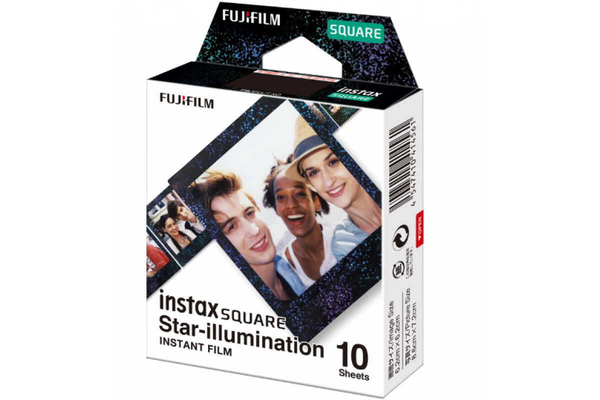 Картридж для камеры FUJIFILM Colorfilm Instax SQUARE Star-illumination 10 снимков - фото 1