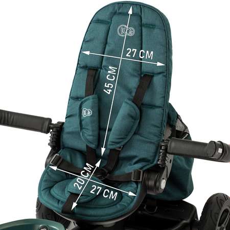 Велосипед Kinderkraft Easytwist Midnight Green KKRETWIGRE0000