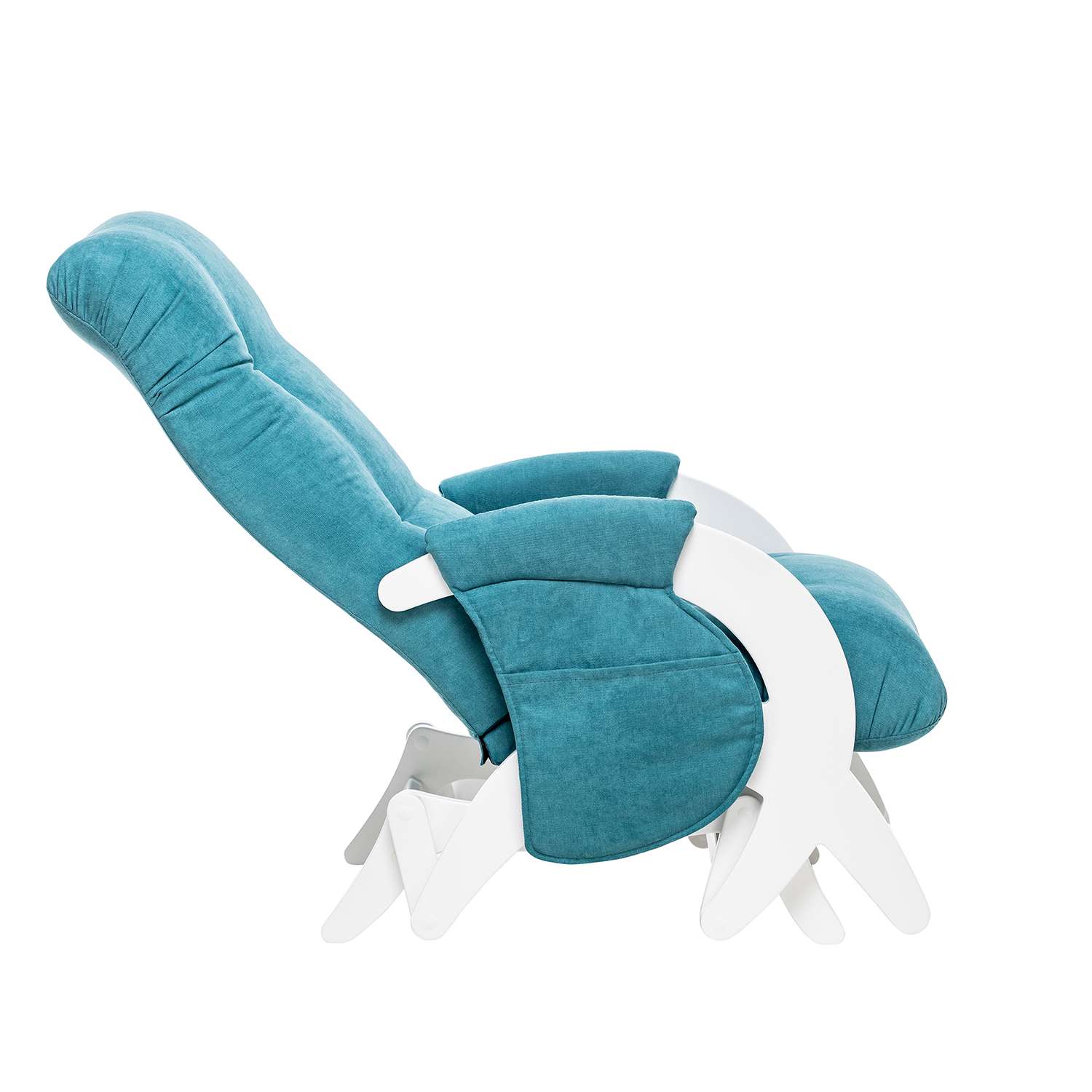 Кресло для кормления Milli Dream с карманами Молочный дуб ткань Soro 86 - фото 5